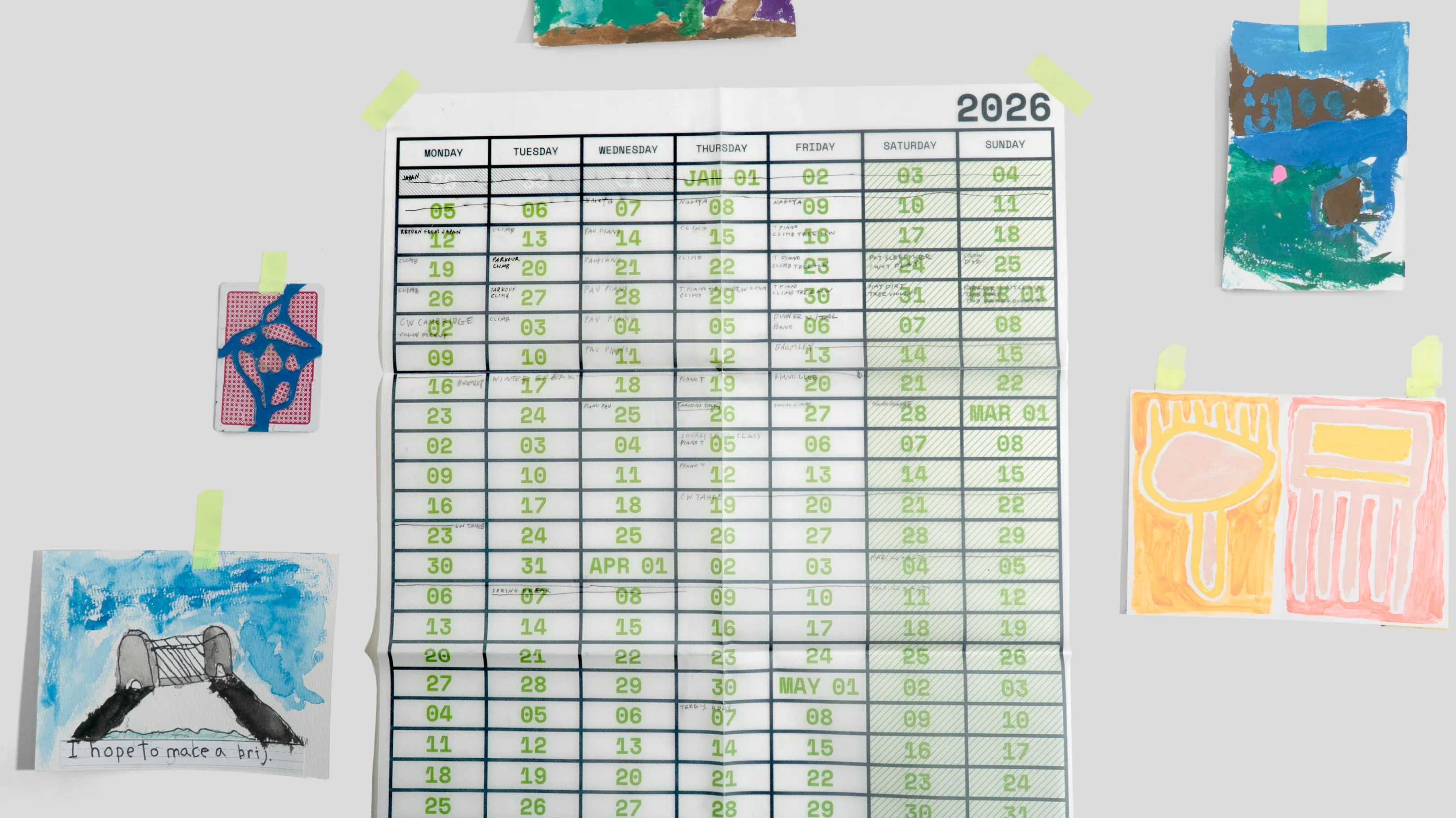 Annual Week View Calendar - Image 6
